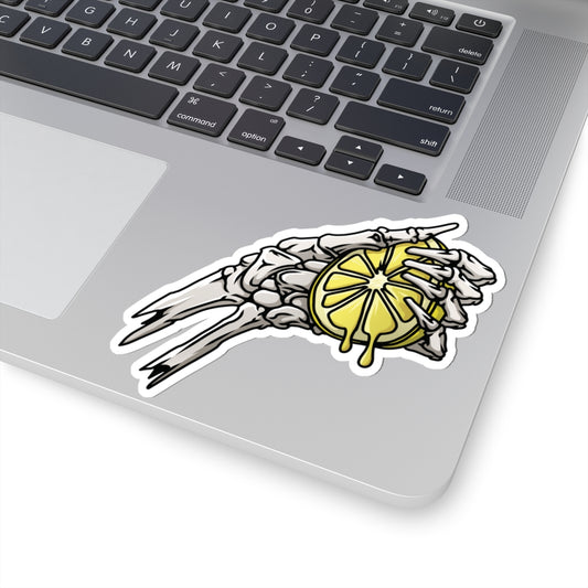 Squeezed to Death Sticker